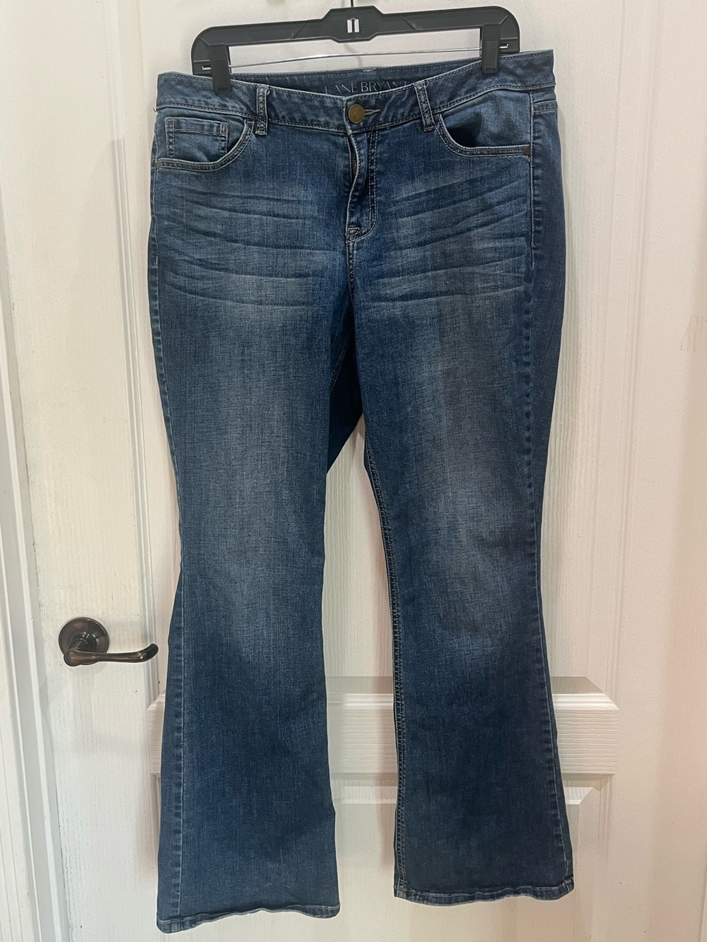 Lane Bryant Dark Blue Flare Jeans